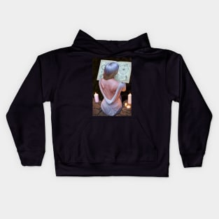 White Witch Kids Hoodie